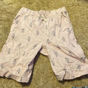 Pineapple pants with pink background